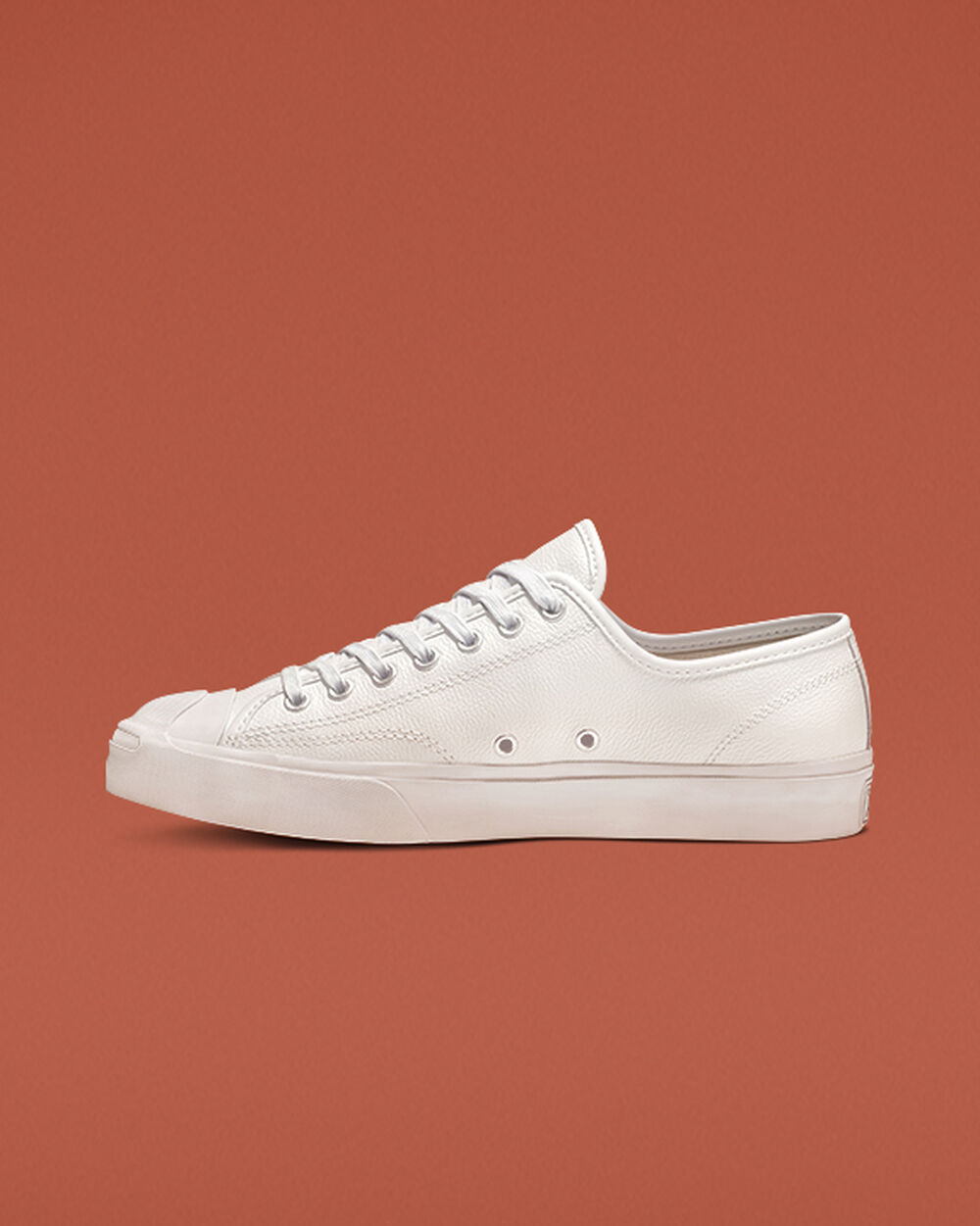 White White Women's Converse Jack Purcell Sneakers | Singapore-29714